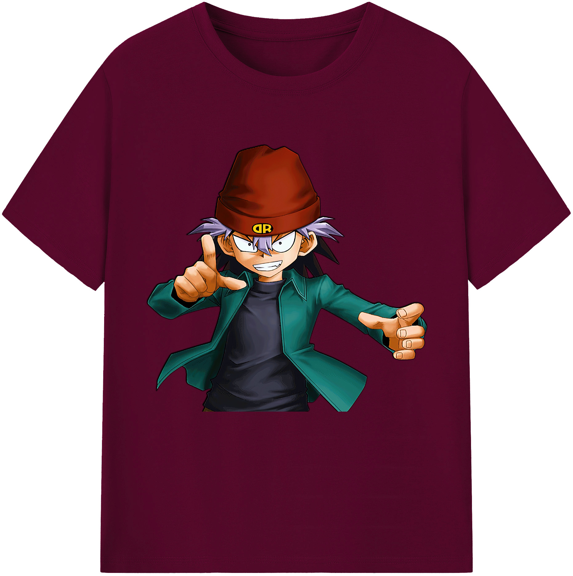 （画像用） 遊☆戯☆王 Yu-Gi-Oh! レディースカジュアルプリントTシャツ（綿100％）
